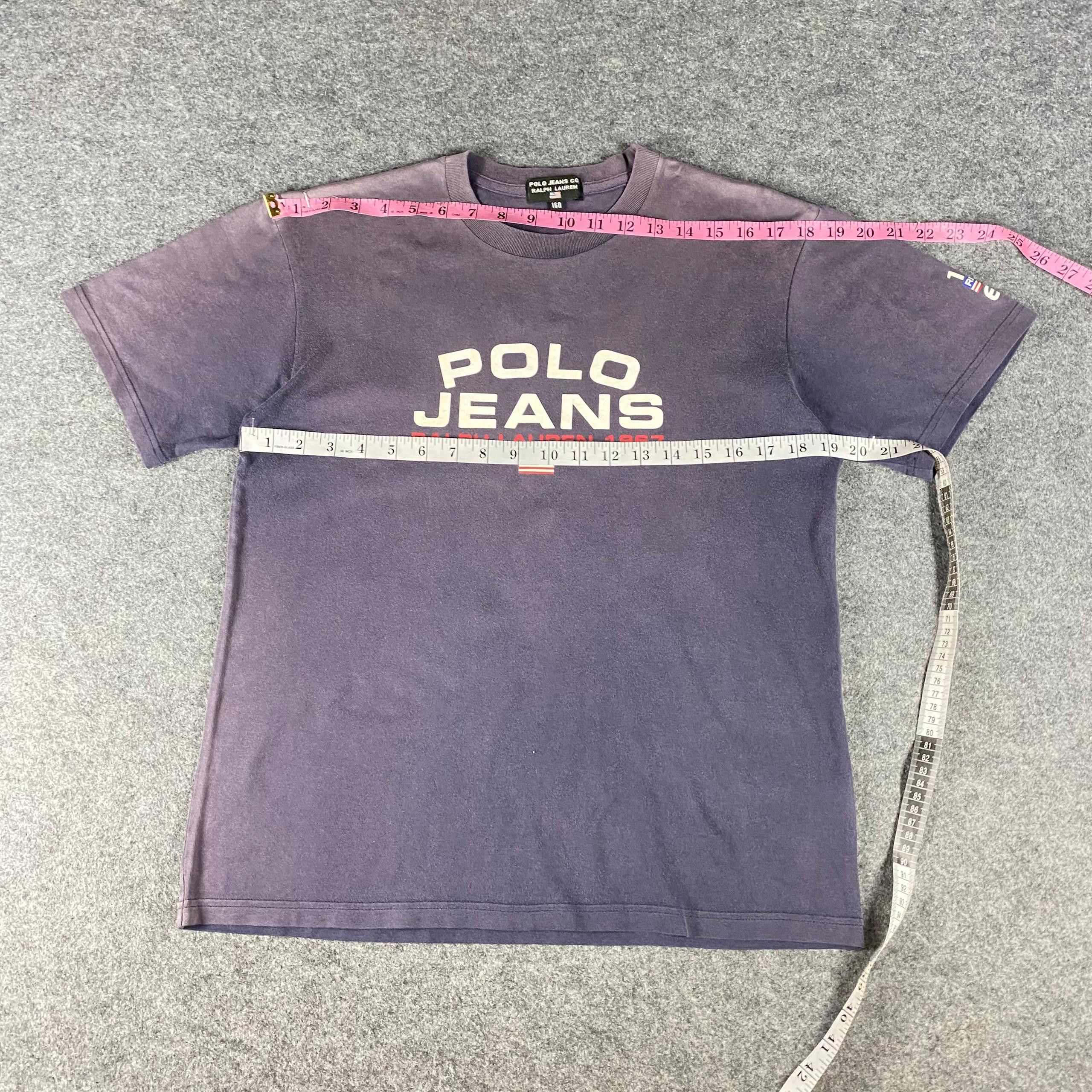 Polo Ralph Lauren Vintage Polo Ralph Lauren Jeans Tshirt Size US M / EU 48-50 / 2 - 4 Thumbnail