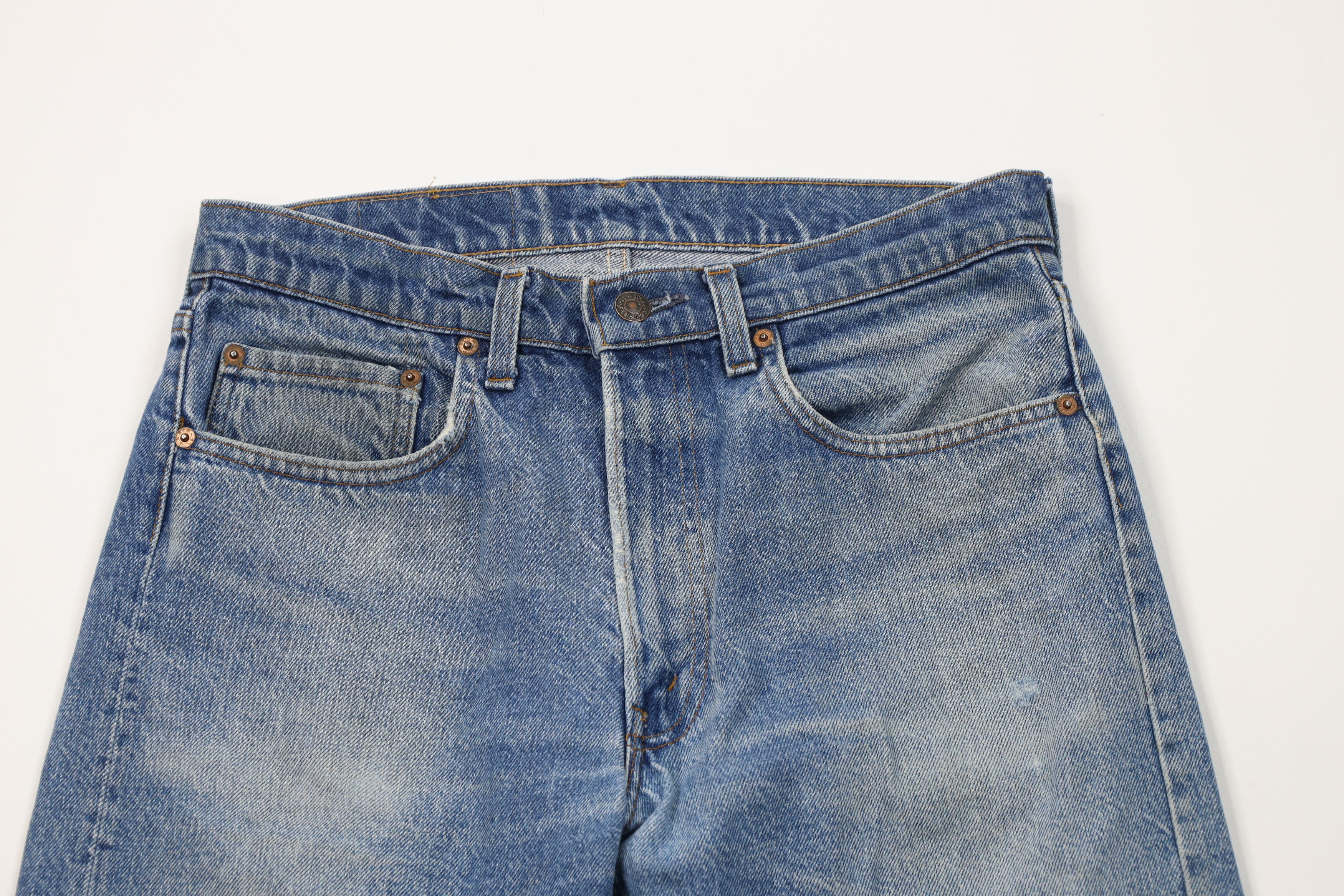 Levi's Vintage 70s 80s Levis 501xx Original Fit Denim Jeans USA Size US 32 / EU 48 - 2 Thumbnail