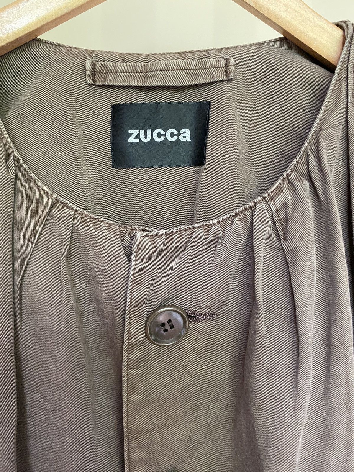CABANE de ZUCCa Zucca brown blouse Size ONE SIZE - 3 Thumbnail