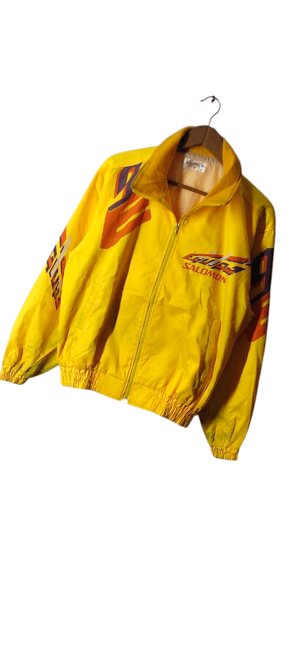 Vintage VINTAGE SALOMON WINDBREAKER JACKET Size US L / EU 52-54 / 3 - 5 Thumbnail