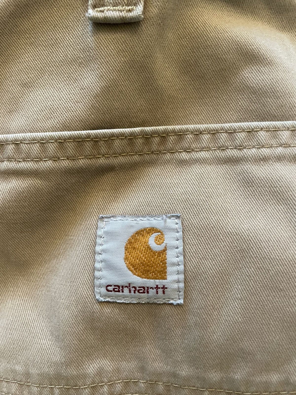 Carhartt × Vintage Carhartt Tan Cargo Pants Size US 34 / EU 50 - 4 Thumbnail