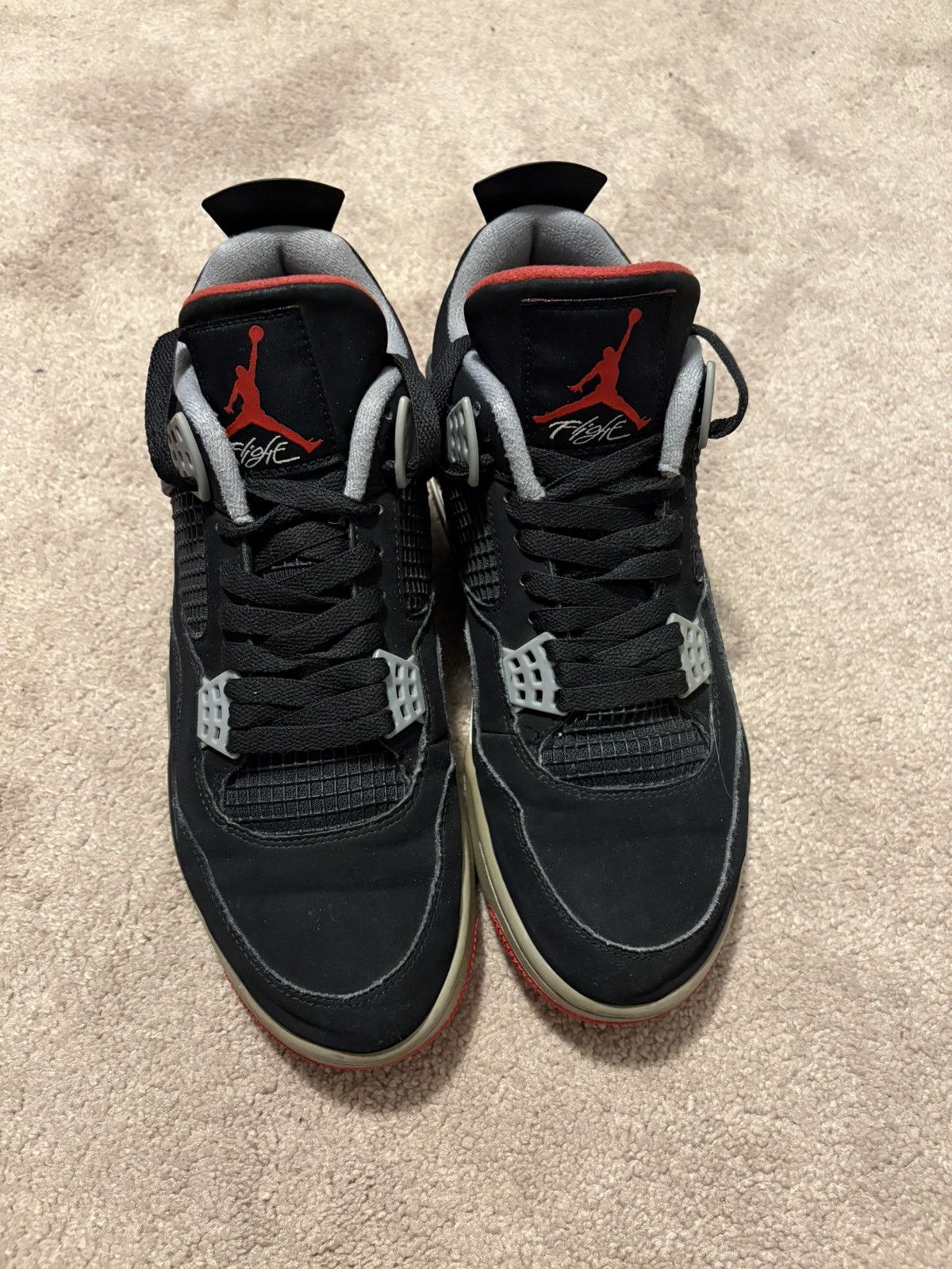 Nike Air Jordan 4 Retro “Bred” 2012 Size US 9.5 / EU 42-43 - 5 Thumbnail