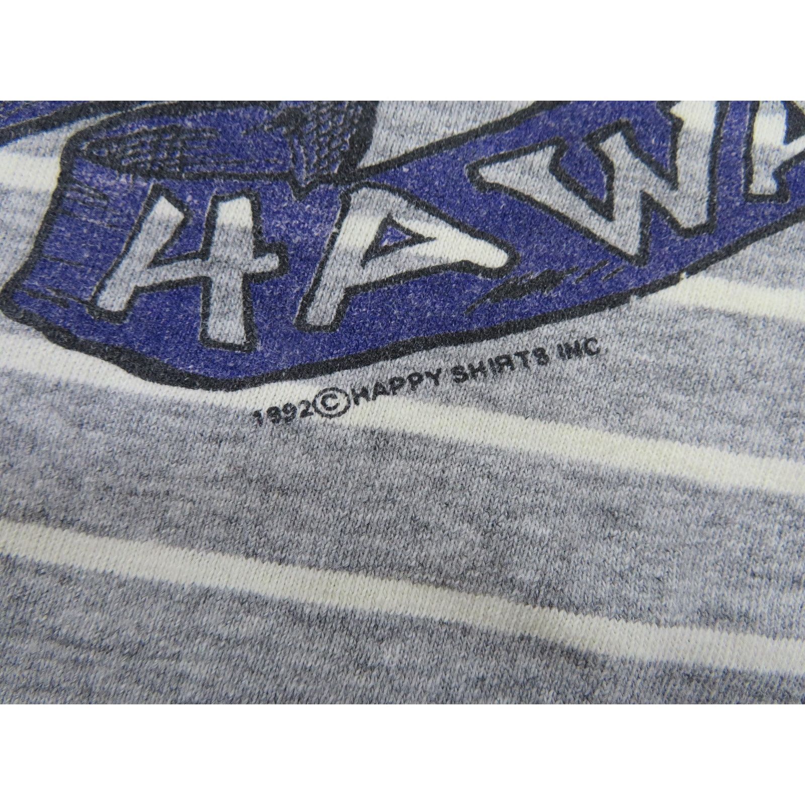 Other 90s Gecko Hawaii T-Shirt Gray White Striped Sz XL Size US XL / EU 56 / 4 - 8 Thumbnail