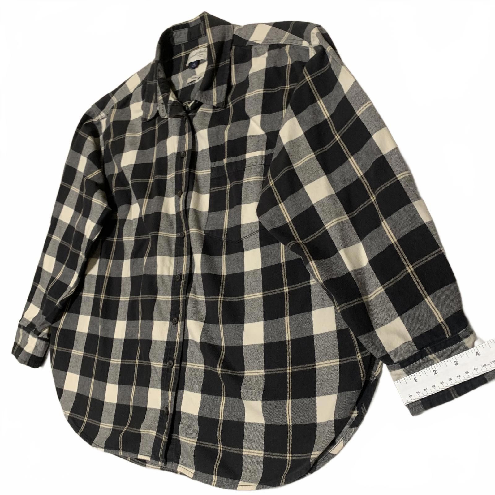 Other Universal Thread Men's XXL Black White Plaid Shirt Size US XXL / EU 58 / 5 - 6 Thumbnail