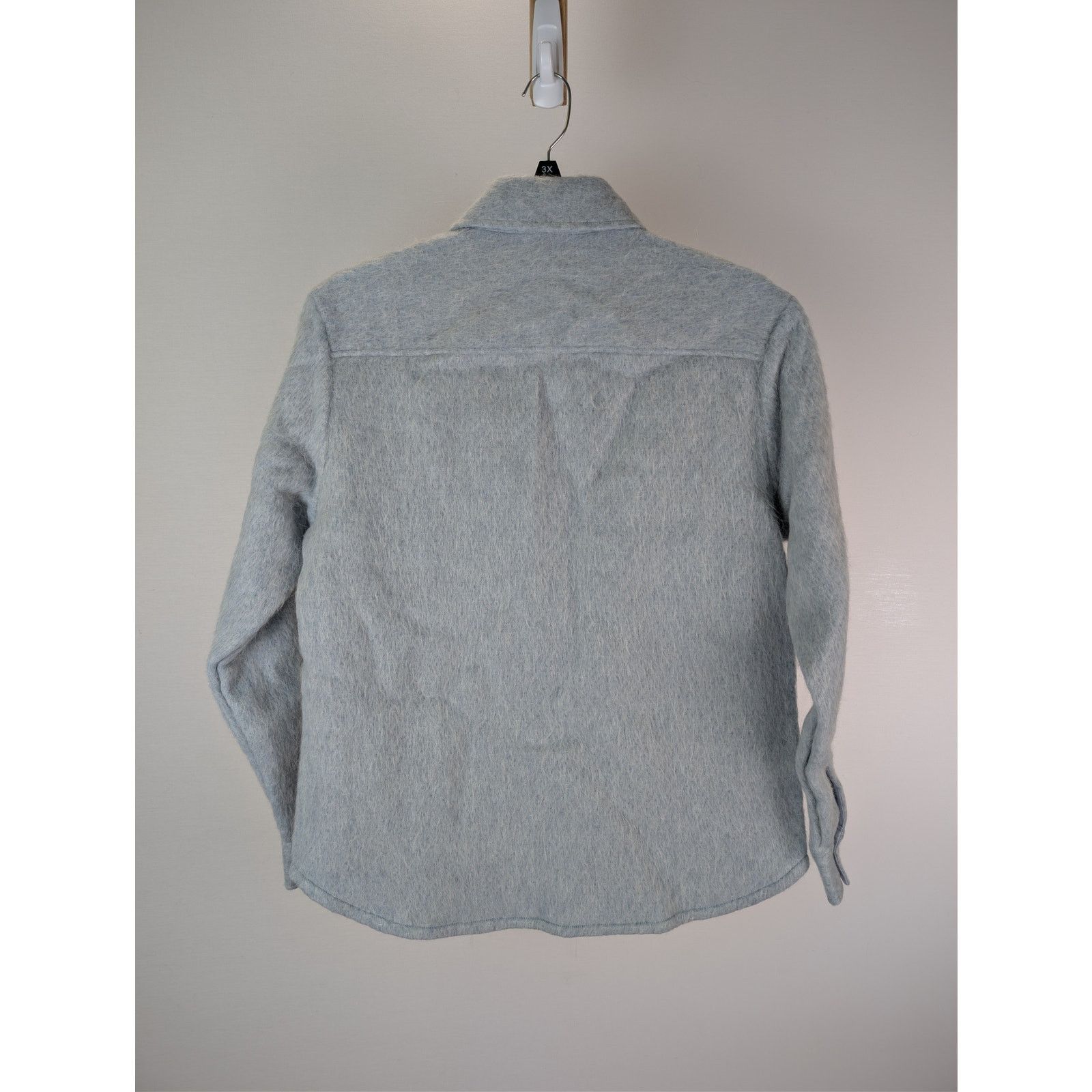 Aime Leon Dore o1rshd1 Long Sleeve Mohair Button up Shirt in Skywriting Size US S / EU 44-46 / 1 - 9 Thumbnail
