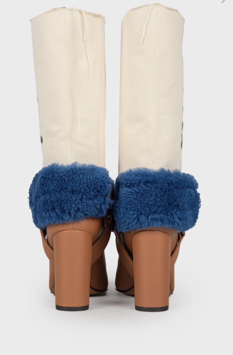 Off-White Off white Boots for Riding Size US 8 / IT 38 - 4 Thumbnail