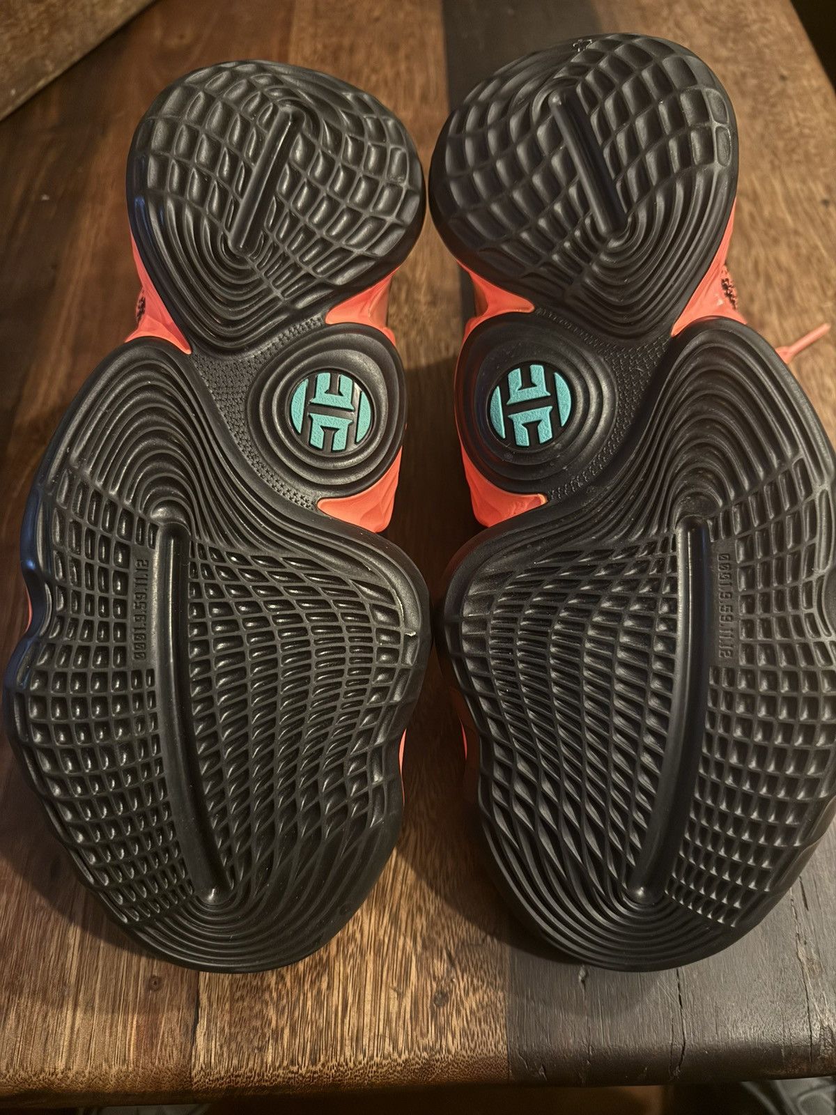 Adidas Adidas Harden Vol 4 Signal Coral Basketball Shoes Men's 7.5 Size US 7.5 / EU 40-41 - 11 Thumbnail
