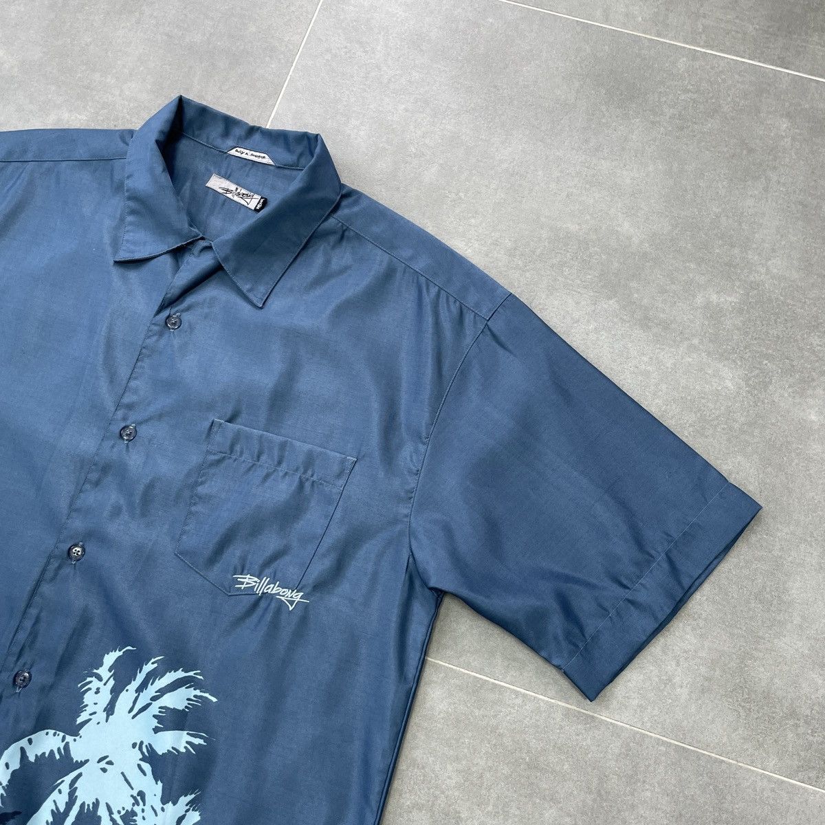 Billabong Billabong Hawaiian Surfing Button Shirt Size M Size US M / EU 48-50 / 2 - 6 Thumbnail
