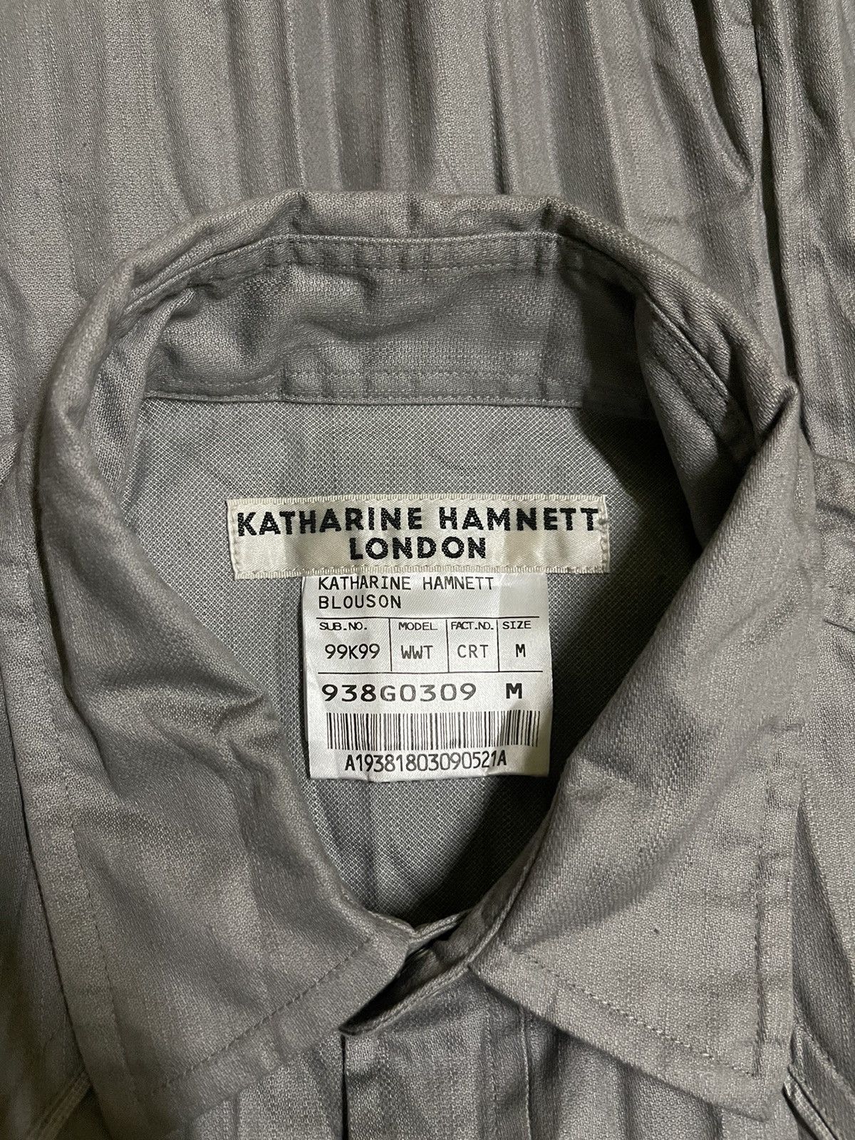 Japanese Brand × Katharine Hamnett London Katharine Hamnett London Pleated Western Snap Button Size M / US 6-8 / IT 42-44 - 12 Thumbnail