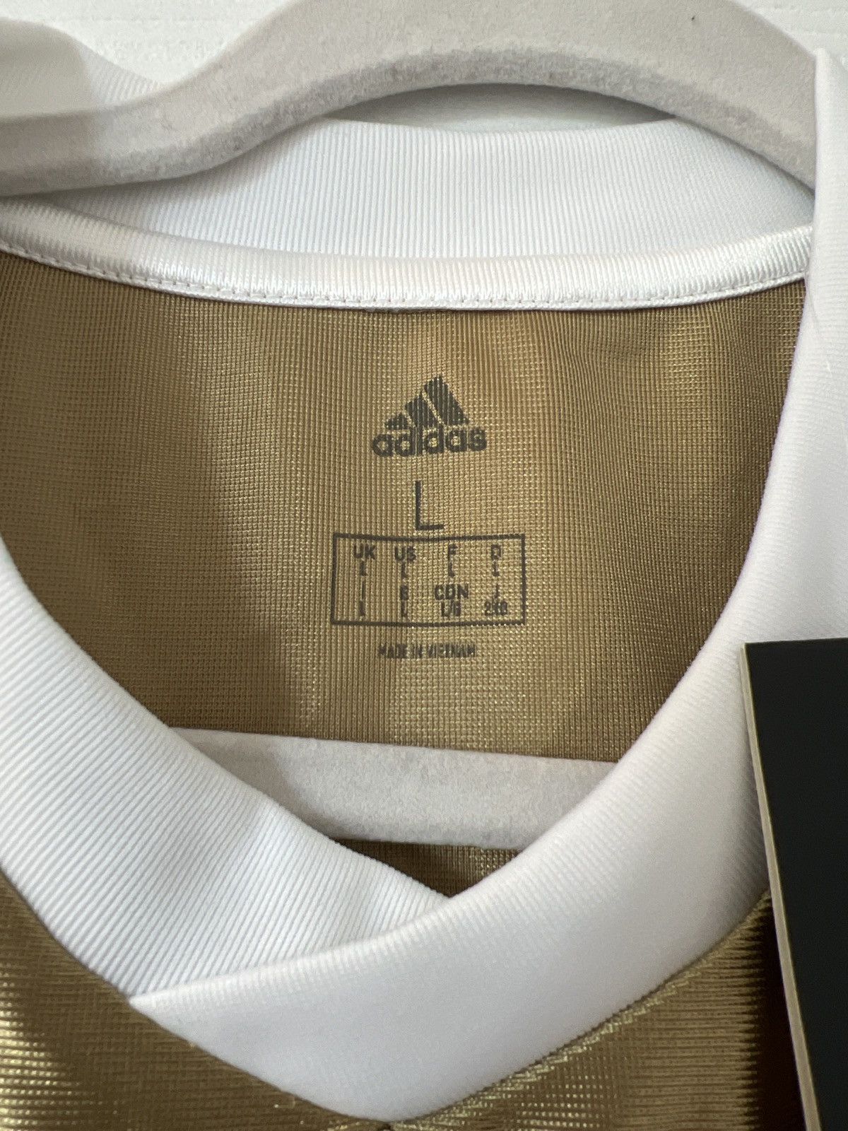 Adidas × Kith KITH X ADIDAS SOCCER JERSEY GOLD Size US L / EU 52-54 / 3 - 5 Thumbnail