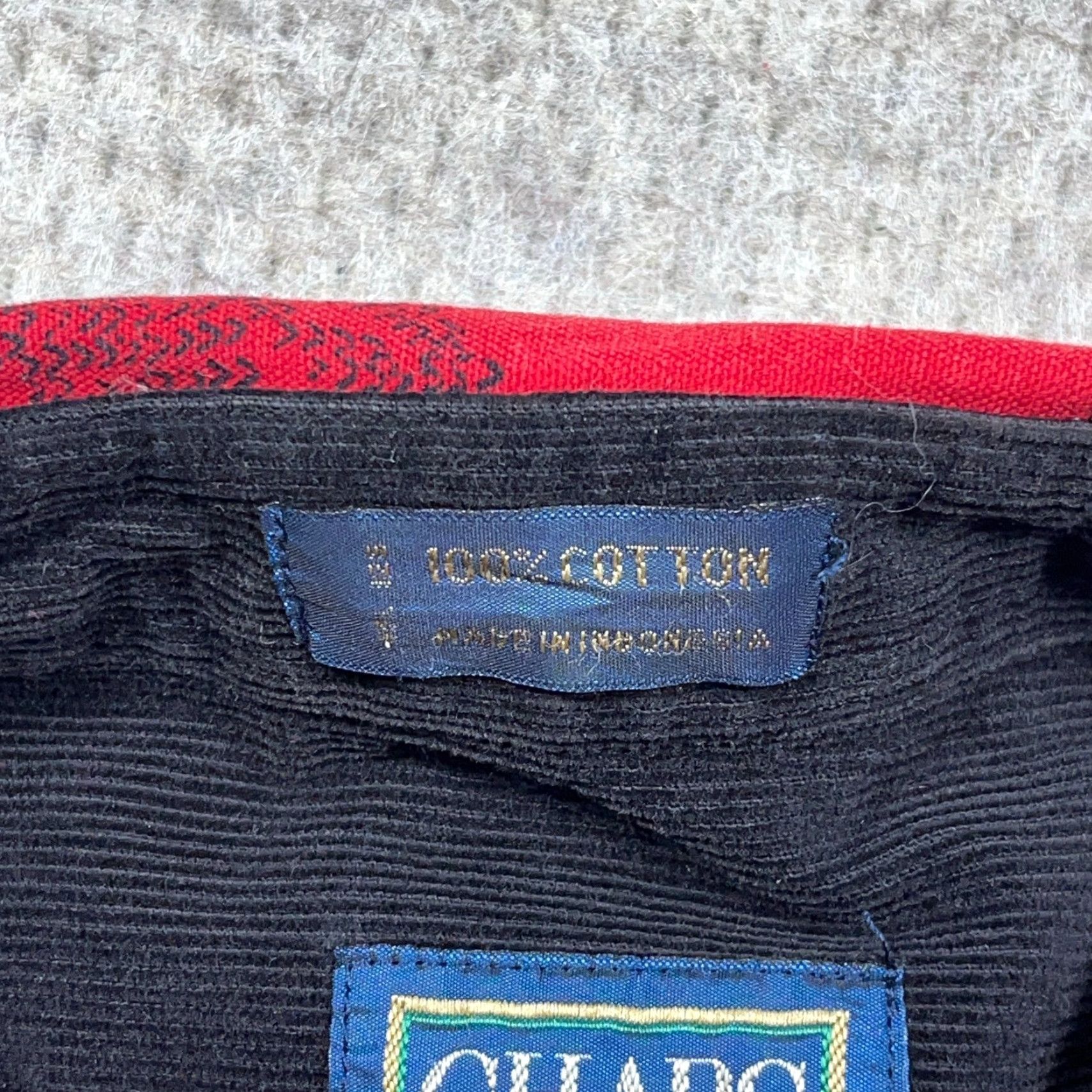 Chaps VINTAGE Chaps Ralph Lauren Shirt Men L Red Button-Up 90s Patchwork Print AOP Geometric Long Sleeve Cowboy Western Modern Preppy Logo Mens Size US L / EU 52-54 / 3 - 5 Thumbnail
