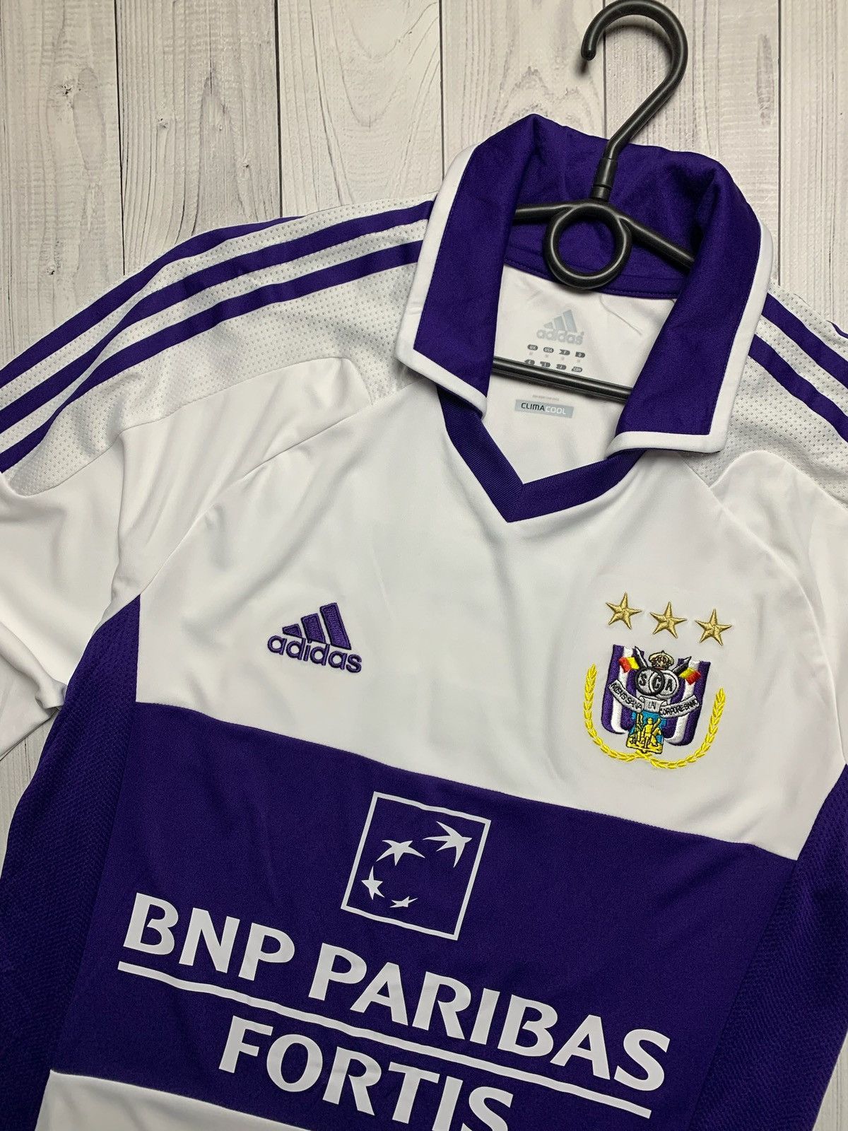 Adidas × Vintage Vintage adidas Anderlecht soccer jersey 6 number rare size M Size US M / EU 48-50 / 2 - 2 Thumbnail