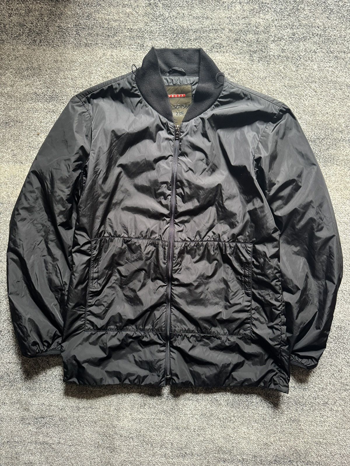 Prada 2000s Prada Sport Goretex Nylon Padded Multizip Jacket