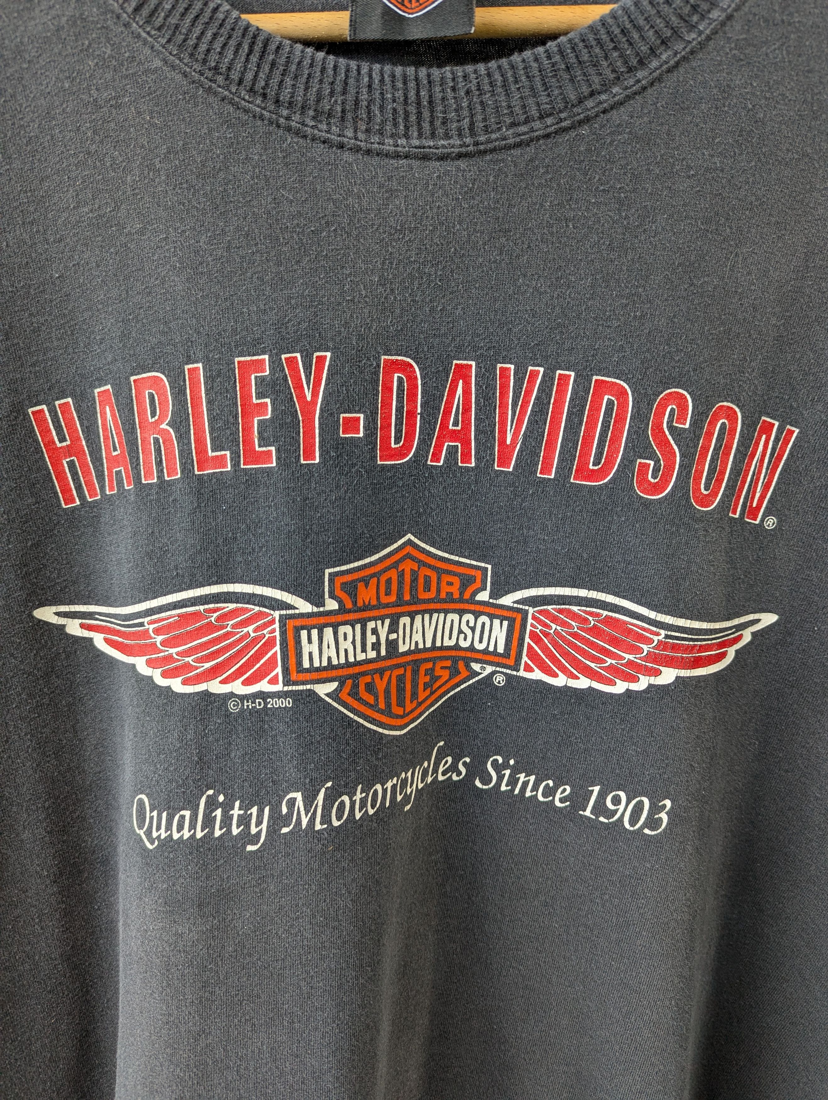 Harley Davidson Vintage 2000 Harley Davidson Niagara Falls Canada Tshirt Size US XXL / EU 58 / 5 - 2 Thumbnail