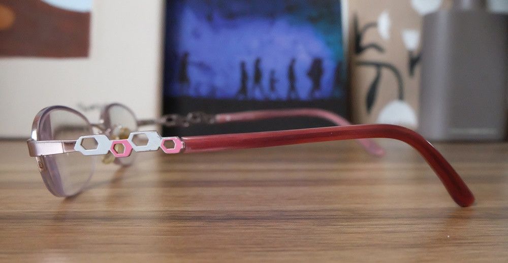 Valentino Valentino Rudy V1232 Lady Half Rim Glasses Size ONE SIZE - 3 Thumbnail
