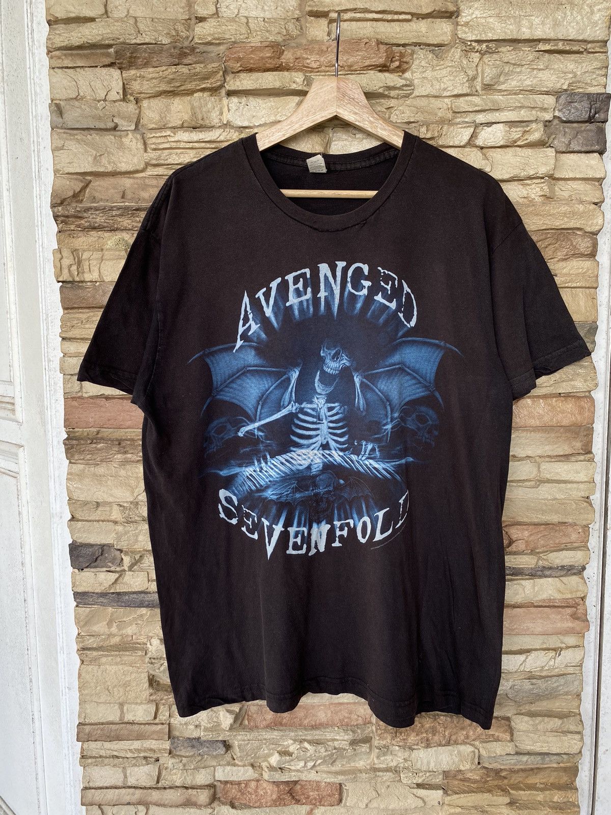 Vintage 2010 Avenged Sevenfold Band Tees Size US L / EU 52-54 / 3 - 1 Thumbnail