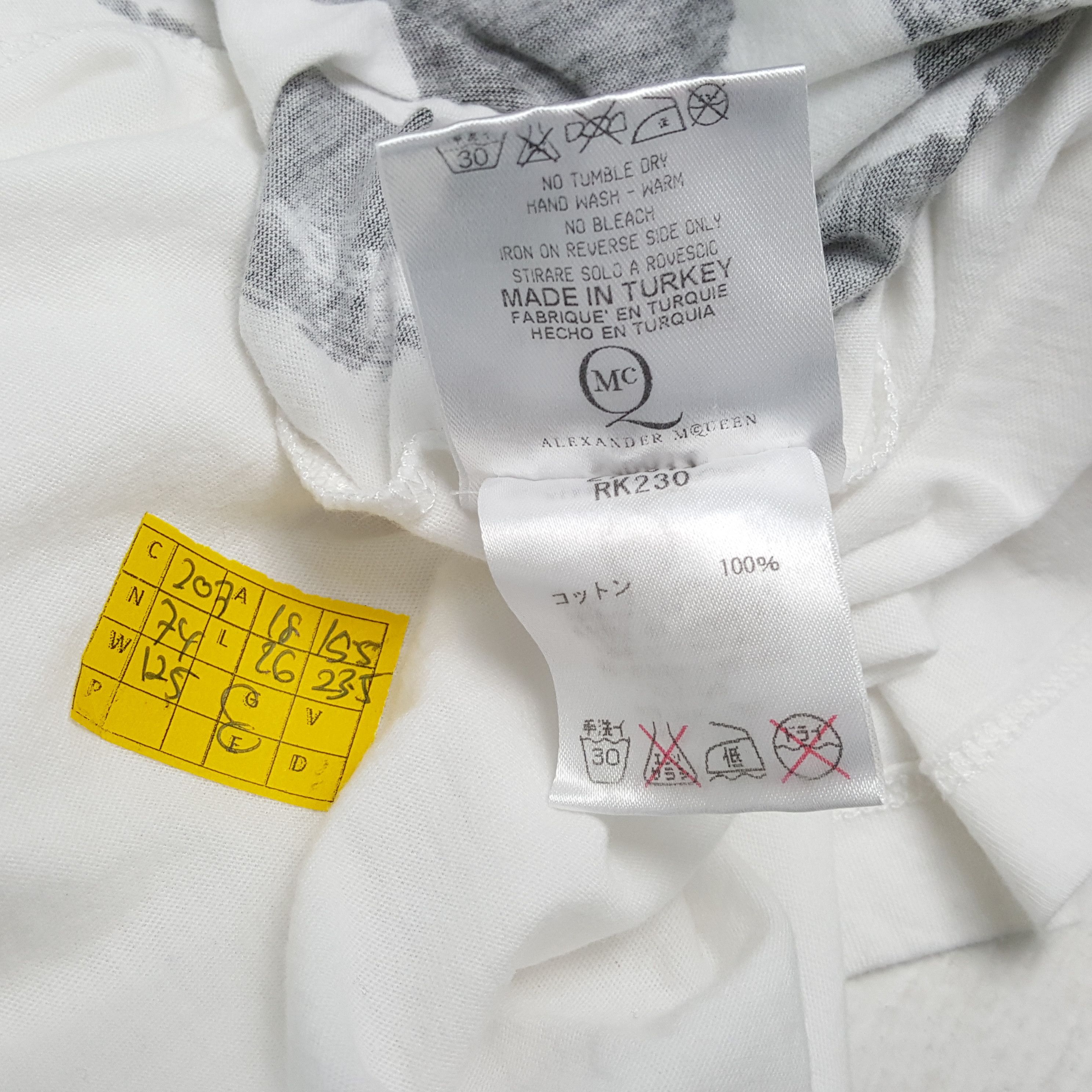 Alexander McQueen × MCQ × Vintage Vintage MC QUEENS Alexander McQueen Fashion T-Shirts Size US S / EU 44-46 / 1 - 6 Thumbnail