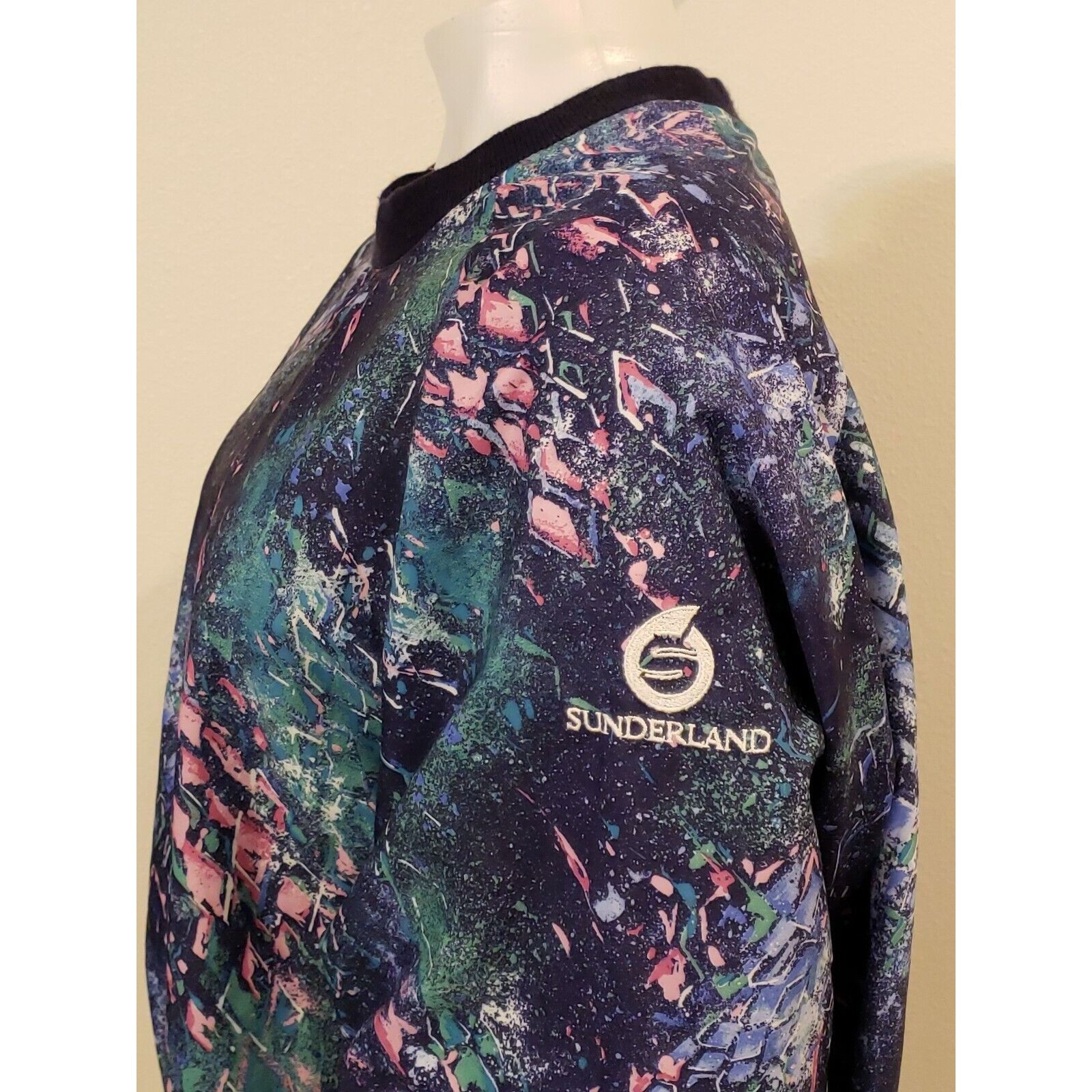 Vintage Sunderland Golf Jacket Womens Sz L Scotland Pullover Weather Size L / US 10 / IT 46 - 5 Thumbnail
