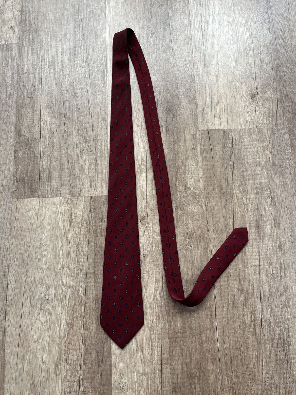 Balenciaga × Vintage Rare Vintage Balenciaga Paris Tie — 100% Silk Size ONE SIZE - 1 Thumbnail