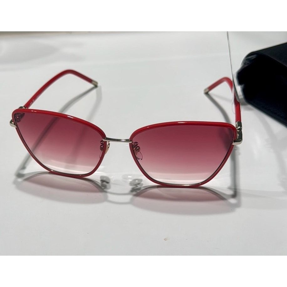 Furla Furla 58mm Gradient Square Sunglasses Shiny Light Gold Size ONE SIZE - 6 Thumbnail