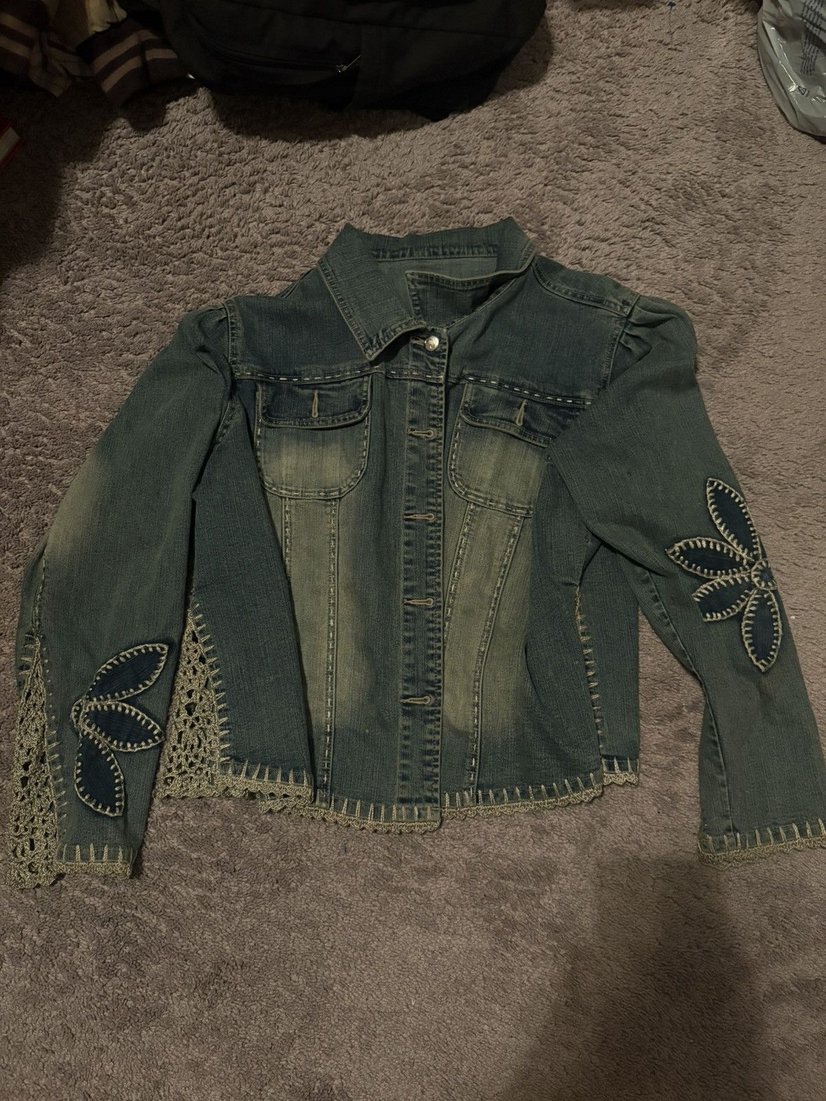 Other Wash Vintage Denim Jacket Size M / US 6-8 / IT 42-44 - 1 Thumbnail