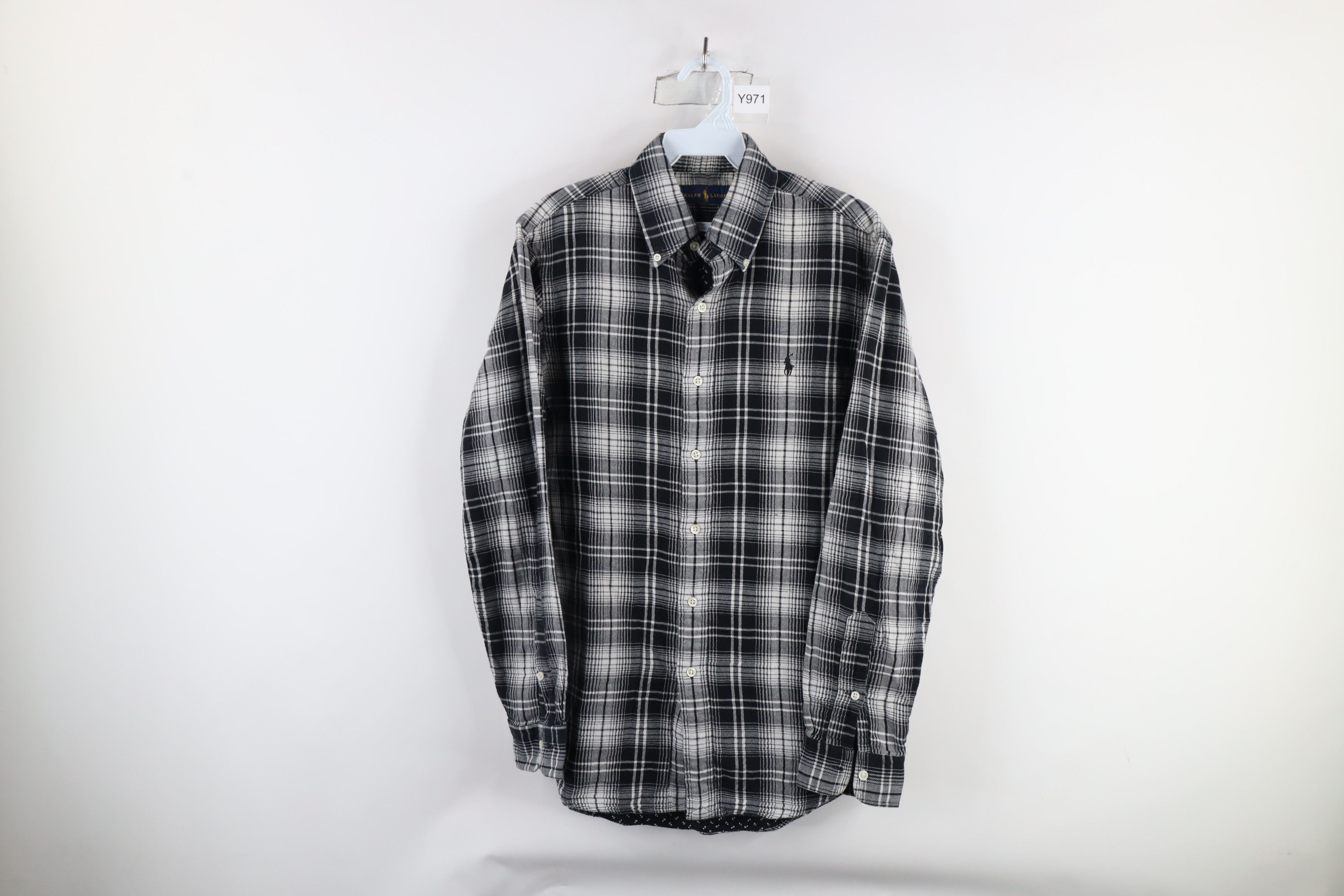 Ralph Lauren × Vintage Vintage Ralph Lauren Collared Button Down Shirt Plaid Size US S / EU 44-46 / 1 - 1 Thumbnail