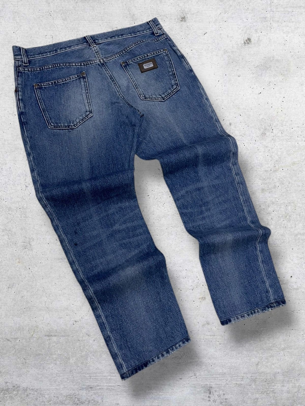 Dolce & Gabbana VINTAGE DOLCE & GABBANA ORIGINAL DISTRESSED BLUEWASH DENIM Size US 34 / EU 50 - 9 Thumbnail
