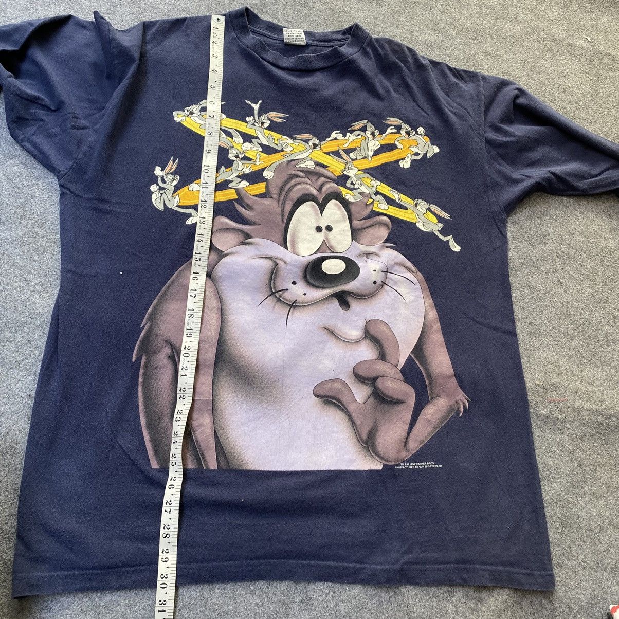Cartoon Network doubledavintage 1996 Looney Tunes Taz & Bugs Bunny shirt Size US M / EU 48-50 / 2 - 8 Thumbnail