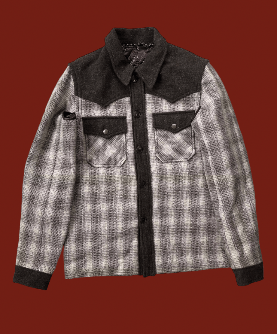 Number (N)ine Number (N)ine AW 2002 'Nowhere Man' Wool Jacket Size US L / EU 52-54 / 3 - 1 Thumbnail