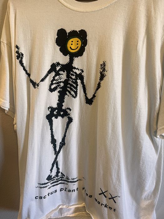 KAWS x Cactus Plant Flea Market T-Shirt White