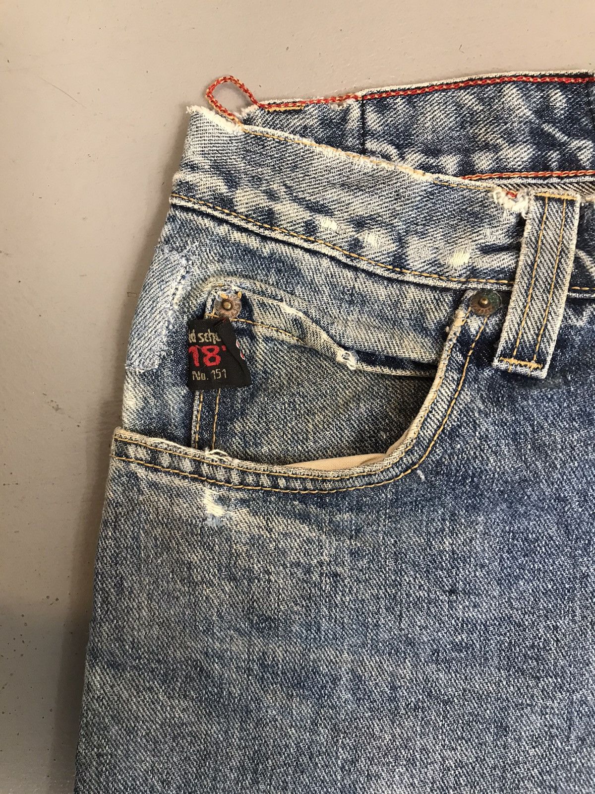 JNCO × Vintage Vintage Jnco embroidered denim Size US 31 - 4 Thumbnail