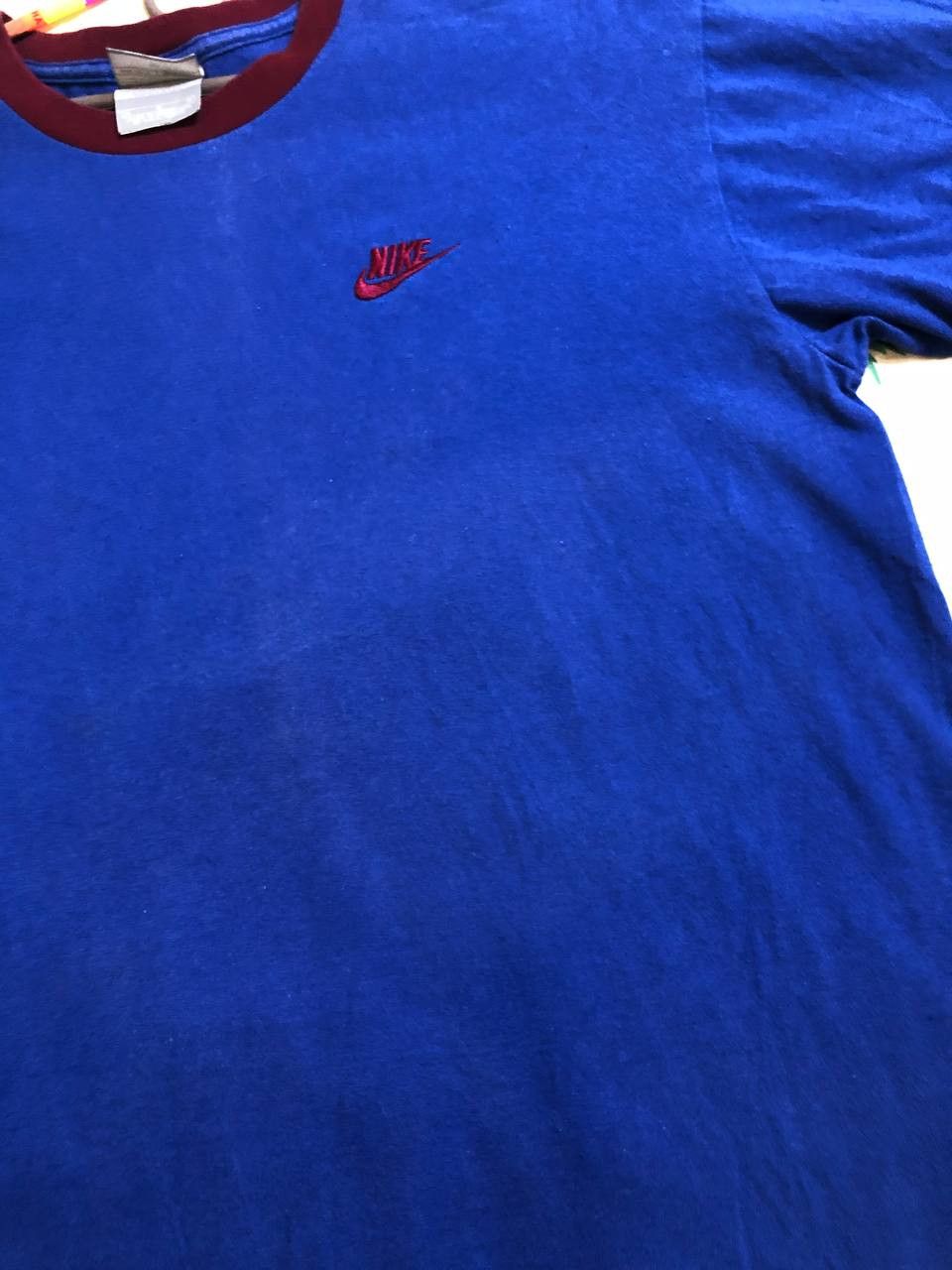 Nike Vintage Nike Center Swoosh Short Sleeve T-Shirt Size US M / EU 48-50 / 2 - 9 Thumbnail