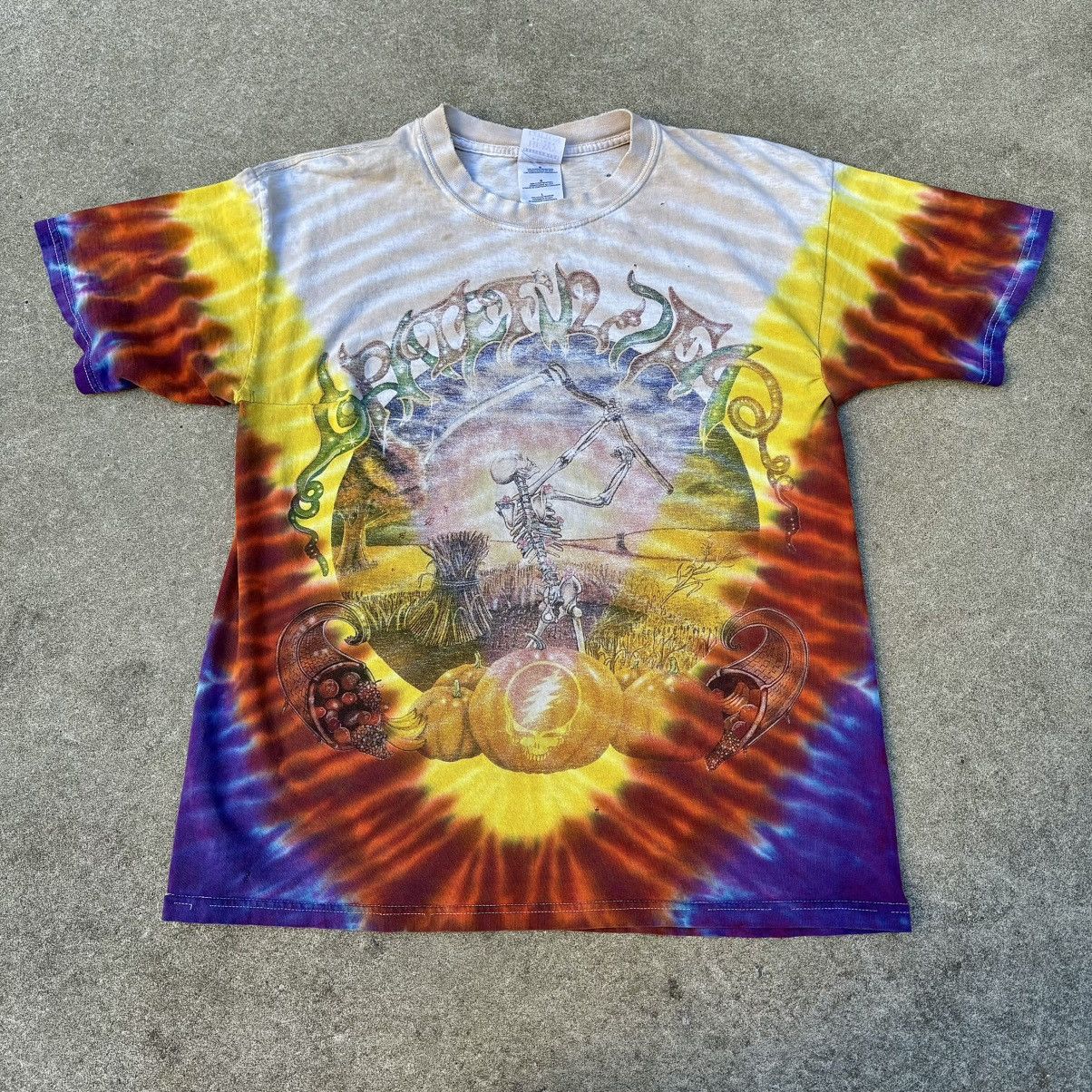 Grateful Dead Fall Tour Vintage 1994 outlets Tie Dye Graphic T-Shirt