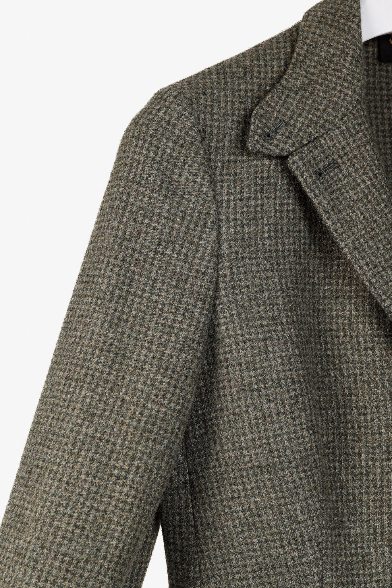 Loro Piana Loro Piana Green Houndstooth Cashmere-Blend Blazer Size M / US 6-8 / IT 42-44 - 5 Thumbnail