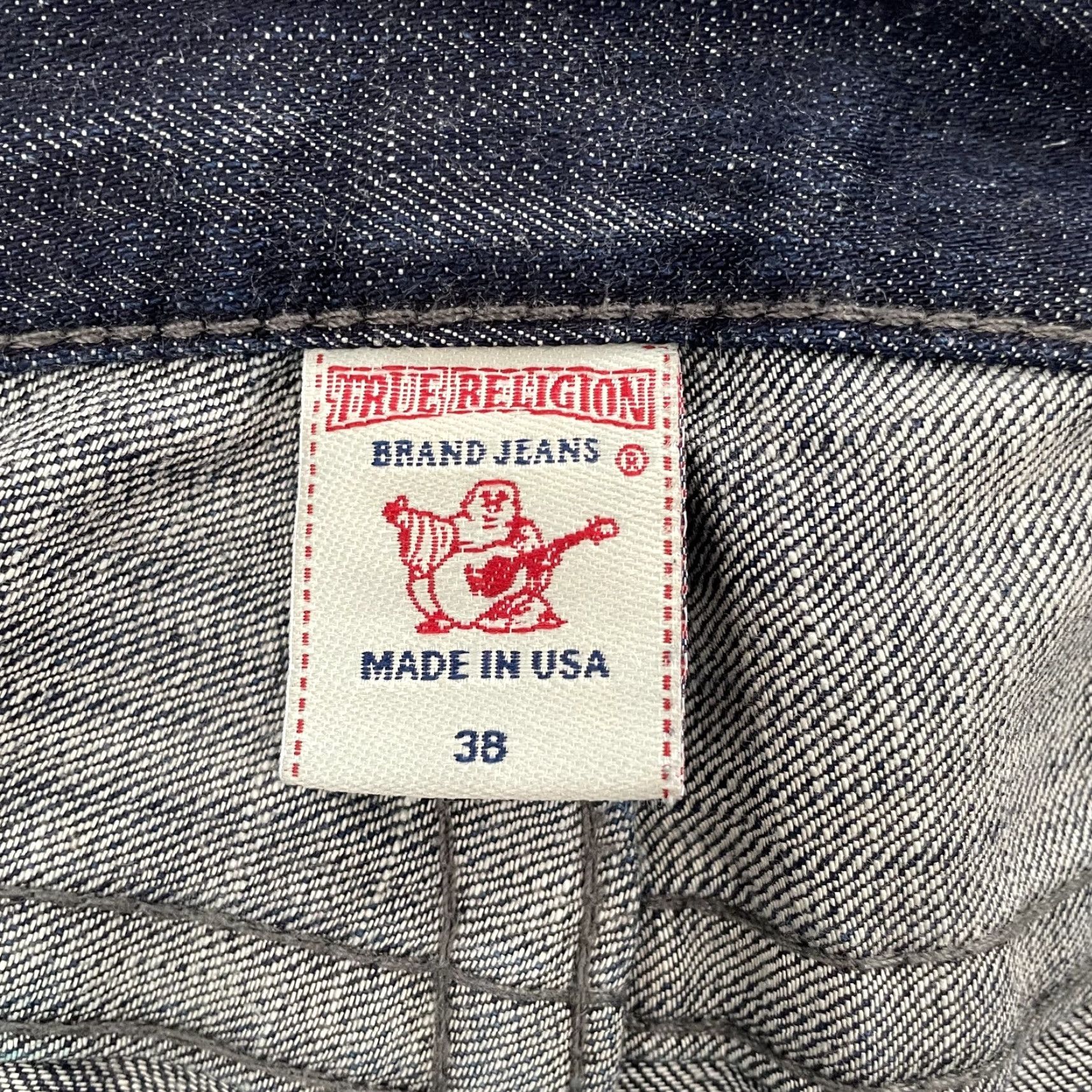 True Religion VINTAGE True Religion Denim Shorts Adult 38 Blue Solid Casual Made In USA Mens Size US 38 / EU 54 - 6 Thumbnail