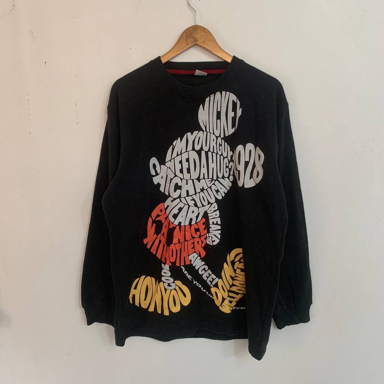 Disney Vintage Minnie Mickey Mouse Disney Sweatshirt Large Size US L / EU 52-54 / 3 - 3 Thumbnail