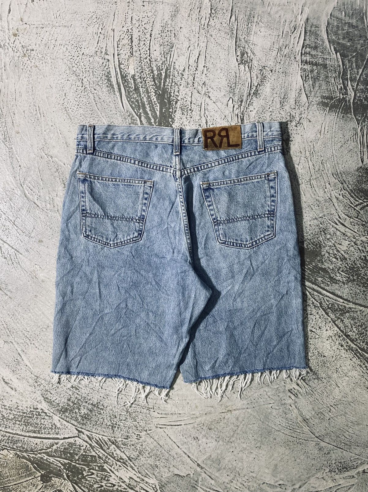 RRL Ralph Lauren Double RL Denim Short Size US 36 / EU 52 - 1 Thumbnail