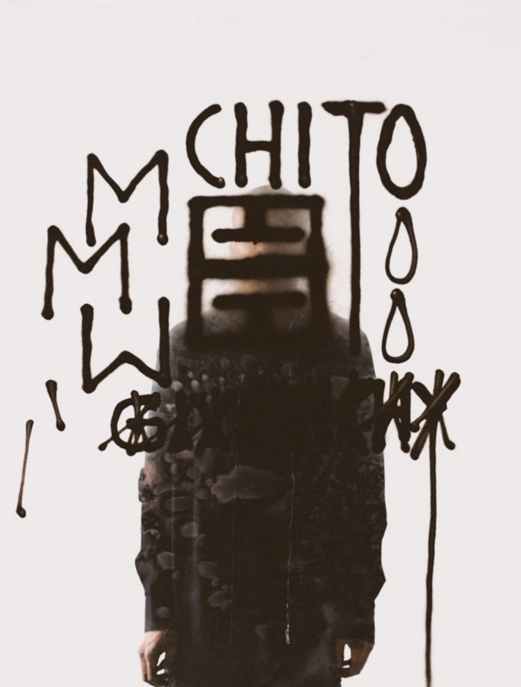 Chito × Givenchy GIVENCHY 2022ss CHITO Spray Graffiti Dog Print Pants Size US 31 - 2 Thumbnail