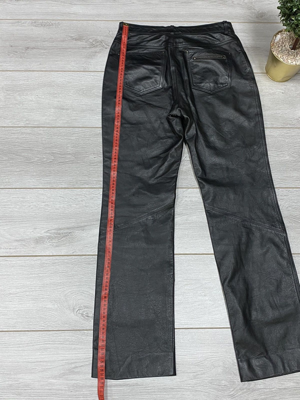 Vintage Harley Davidson RARE vintage leather pants Size US 36 / EU 52 - 15 Thumbnail