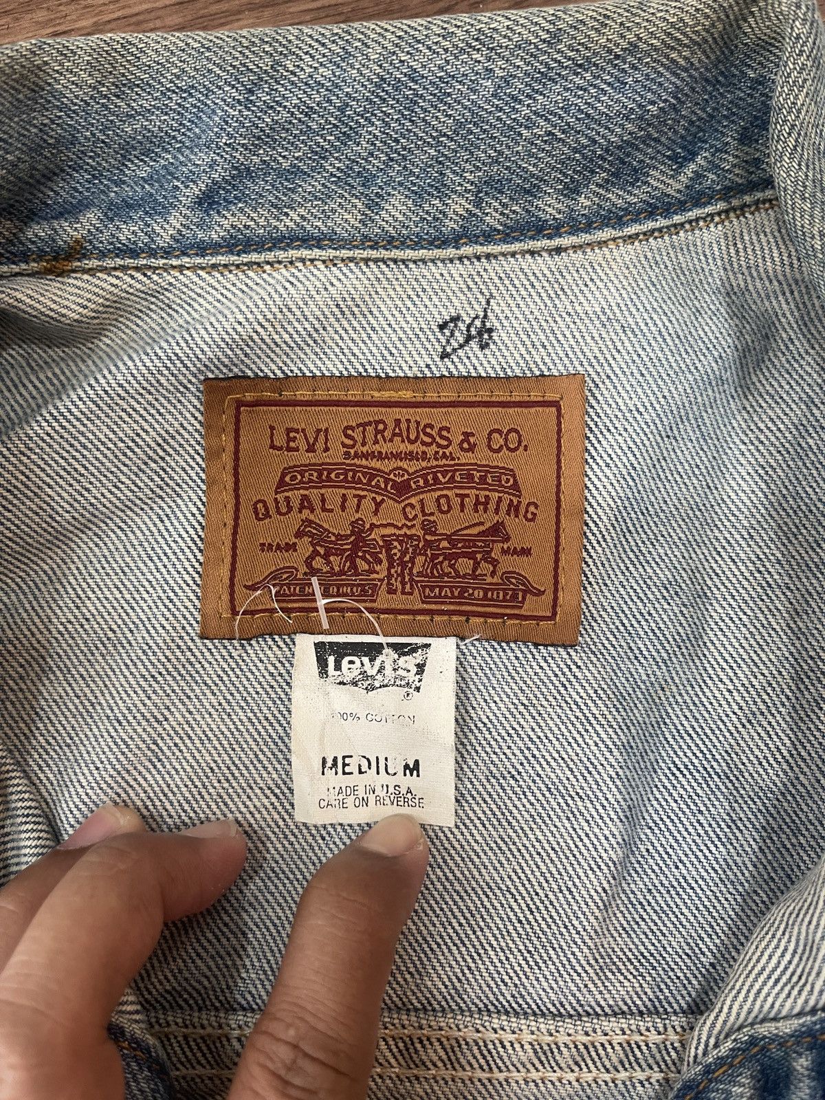 Levi's Vintage Clothing LEVIS FARMER JACKET Size L / US 10 / IT 46 - 4 Thumbnail