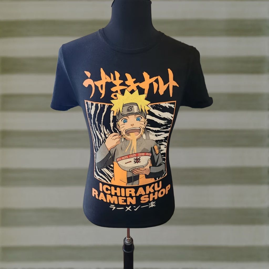 Vintage Naruto Anime Manga Ichiraku Ramen Shop T-Shirt Men's Small Black Short Sleeve Size US S / EU 44-46 / 1 - 1 Thumbnail