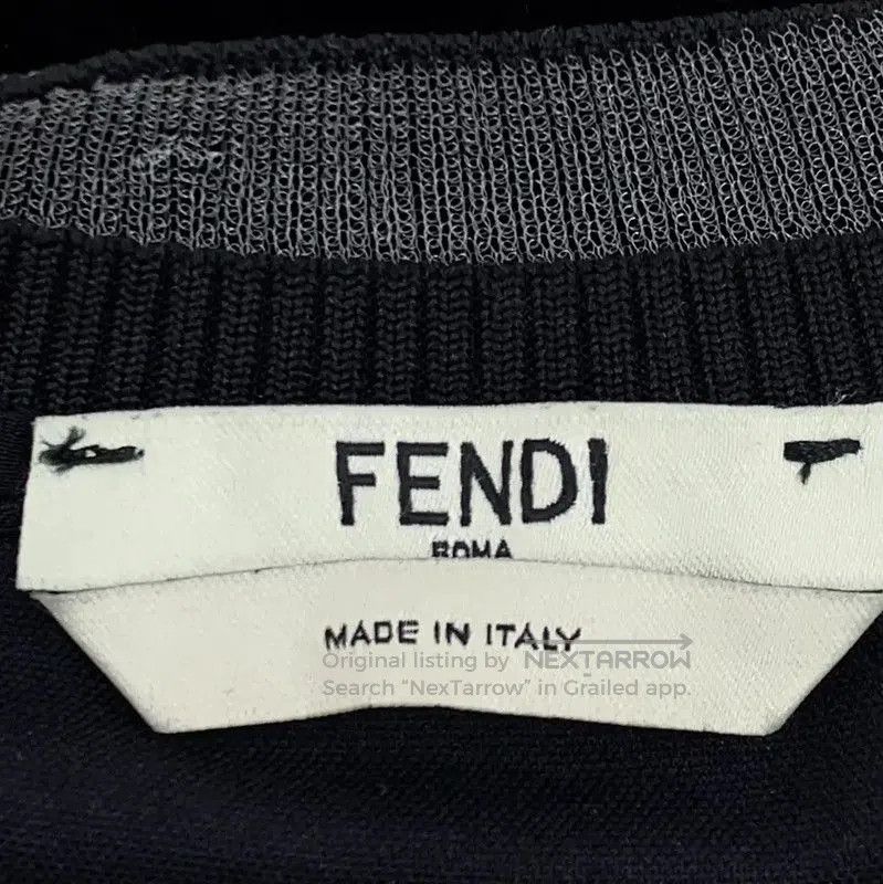 Fendi Fendi Black Cotton Sweatshirt for Women . Size XXS / US 00 / IT 34 - 6 Thumbnail