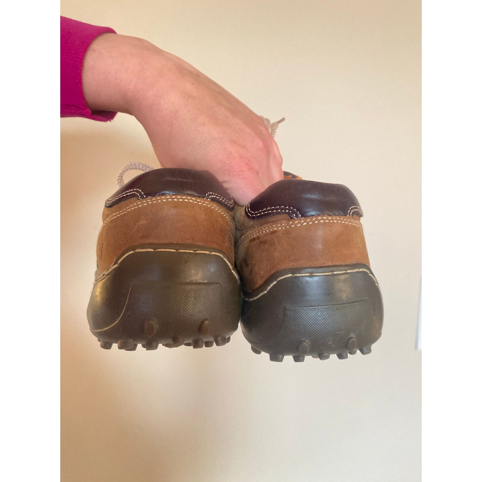 SKECHERS Y2K Skechers Vintage Brown Leather Lace Up Sneakers 8 Size US 8 / EU 41 - 7 Thumbnail