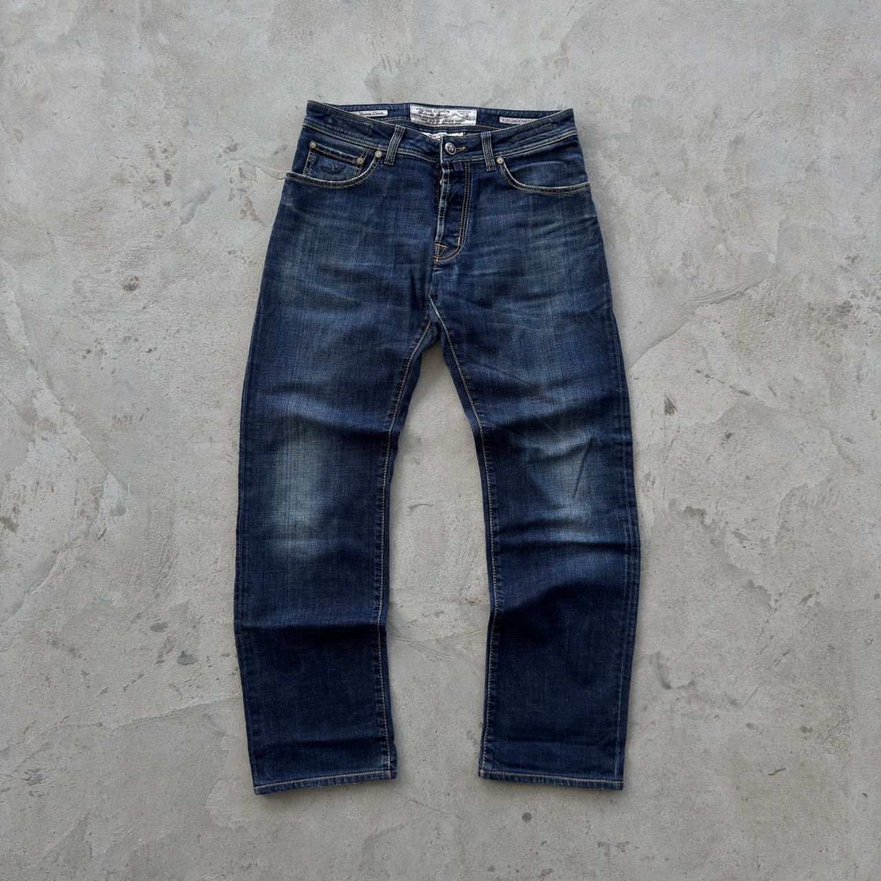 Jacob Cohen Jacob Cohen Handmade Tailored Denim Blue Jeans 32 Size US 32 / EU 48 - 2 Thumbnail