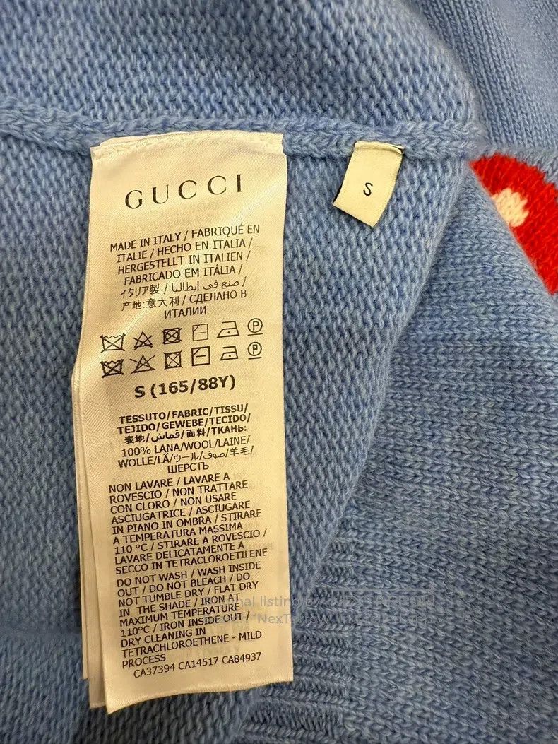 Gucci Gucci Cherry pattern short-sleeved sweater Size S / US 4 / IT 40 - 5 Thumbnail