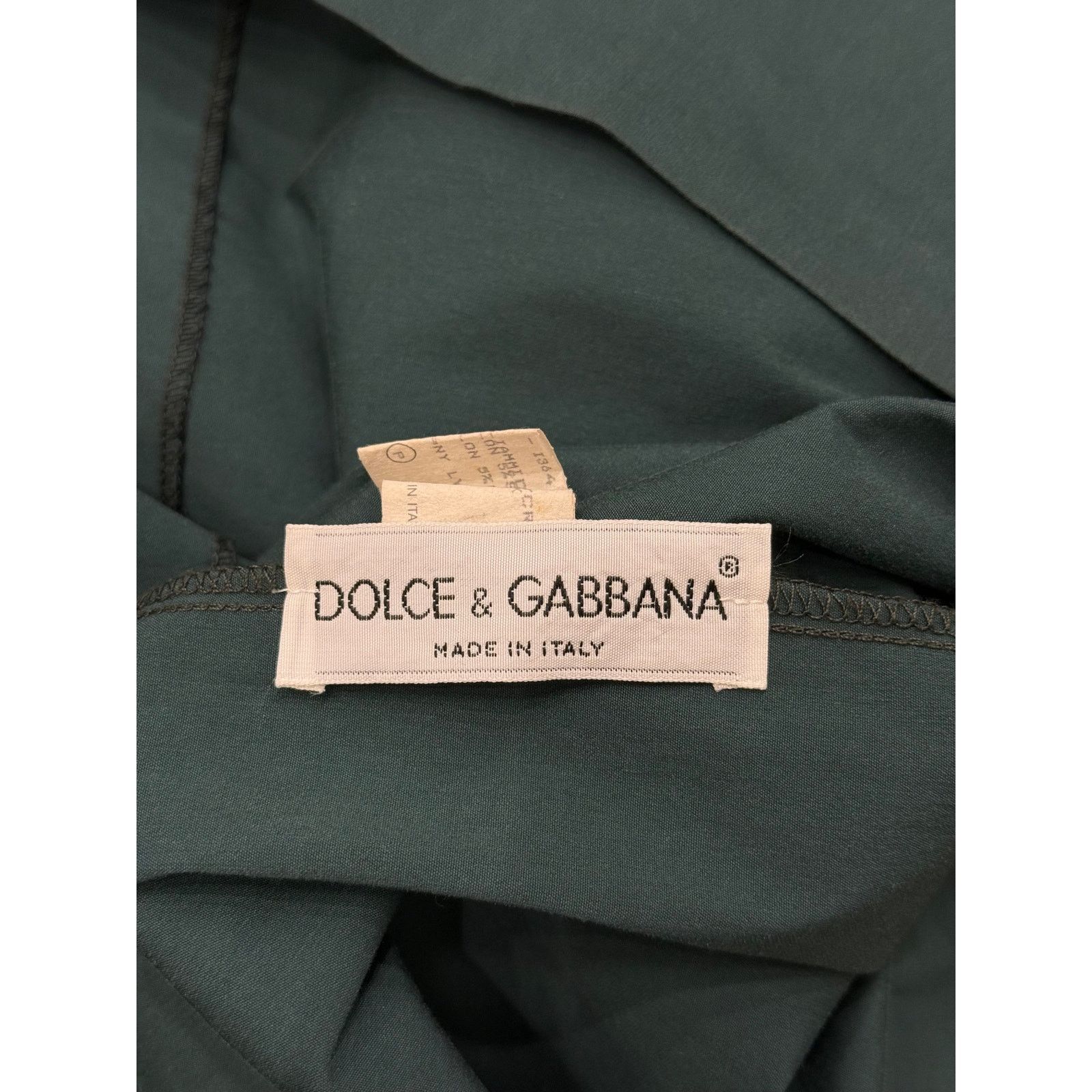 Dolce & Gabbana 1990s Dolce & Gabbana draped midi dress Size M / US 6-8 / IT 42-44 - 8 Thumbnail