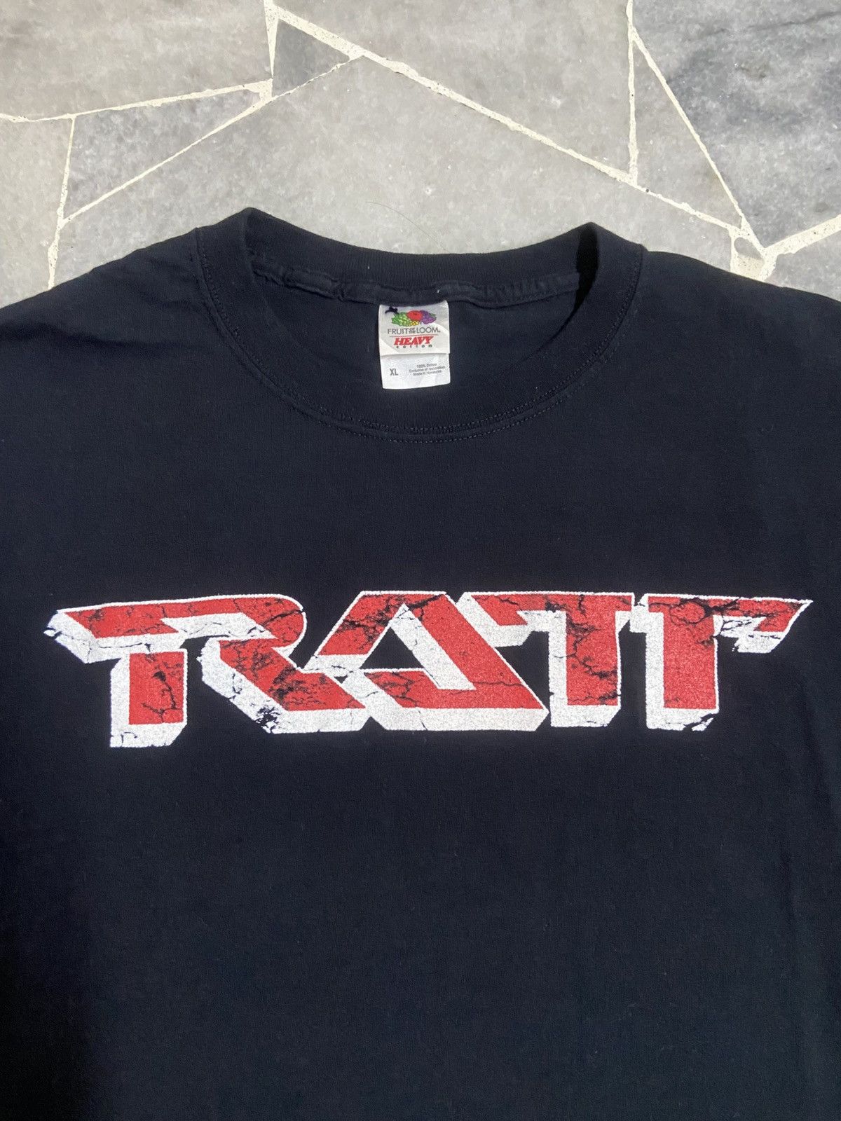 Band Tees × Vintage RARE Vintage Ratt N Roll Tee Size US XL / EU 56 / 4 - 3 Thumbnail