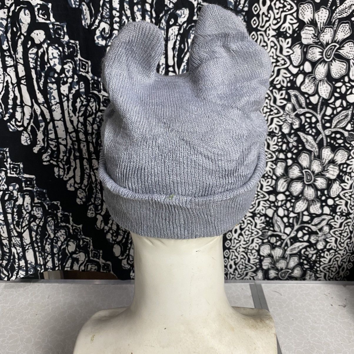 Japanese Brand × Vintage 2000s y2k devil horn unique beanie hats Size ONE SIZE - 3 Thumbnail