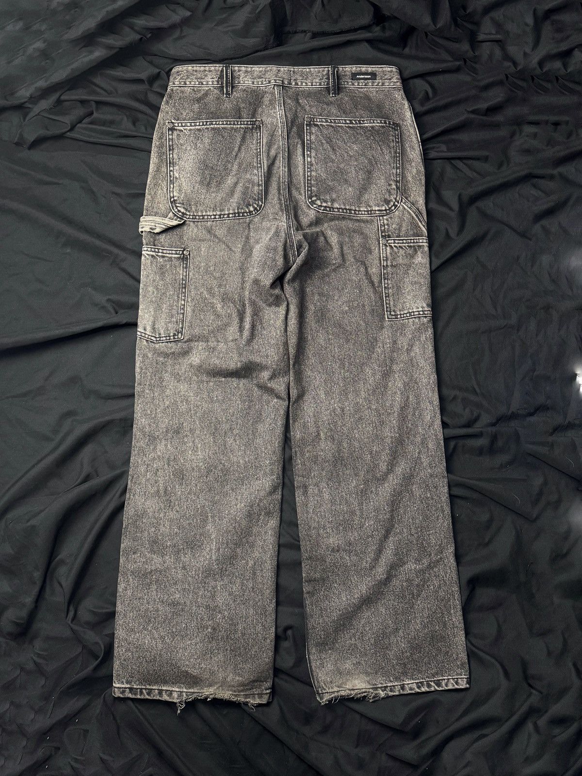 Andersson Bell Archived Andersson Bell Denim Pants Double Knee Carpenter JW Size US 33 - 2 Thumbnail