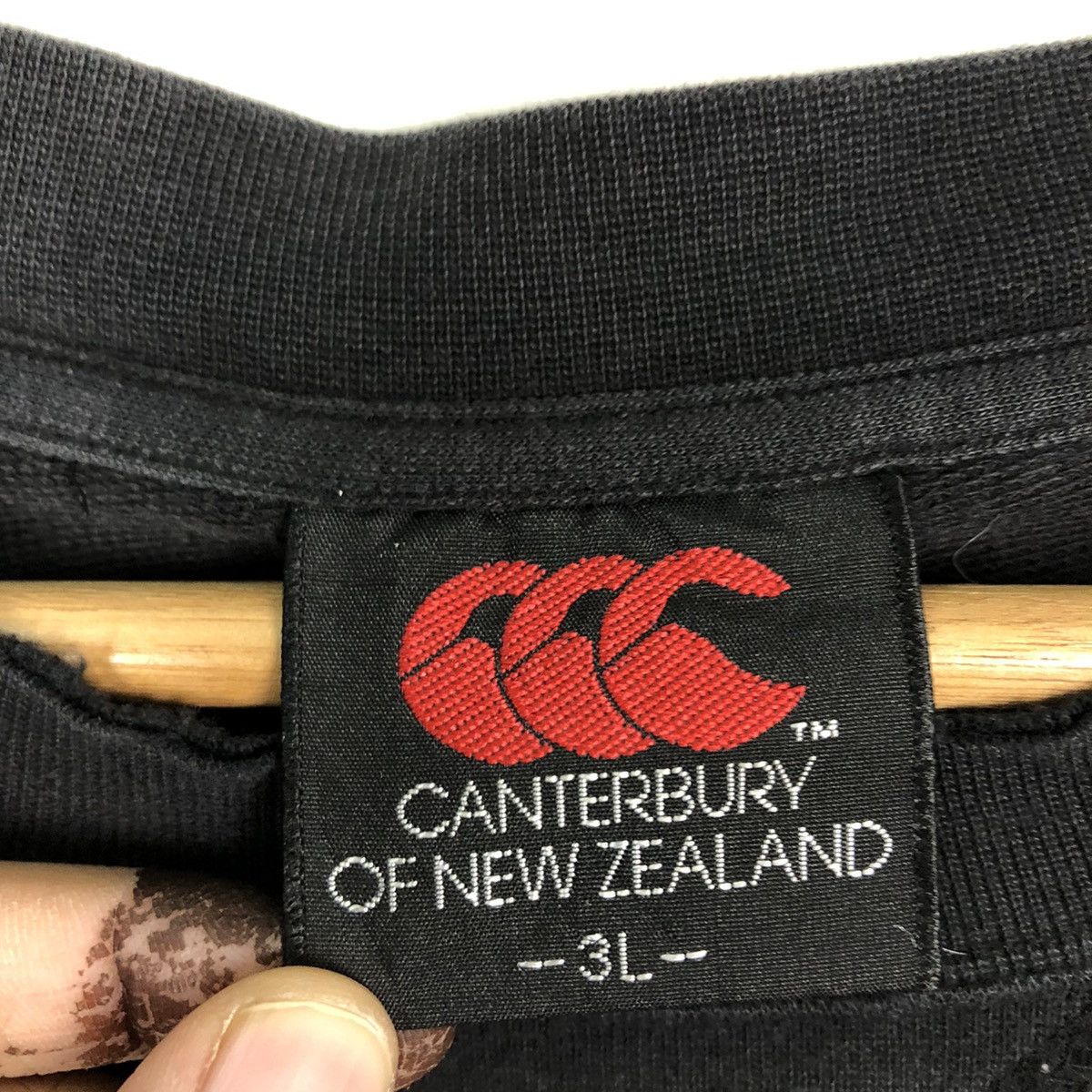 Canterbury of New Zealand VINTAGE CANTERBURY OF NEW ZEALAND SWEATSHIRT BIG LOGO RUGBY Size US L / EU 52-54 / 3 - 9 Thumbnail